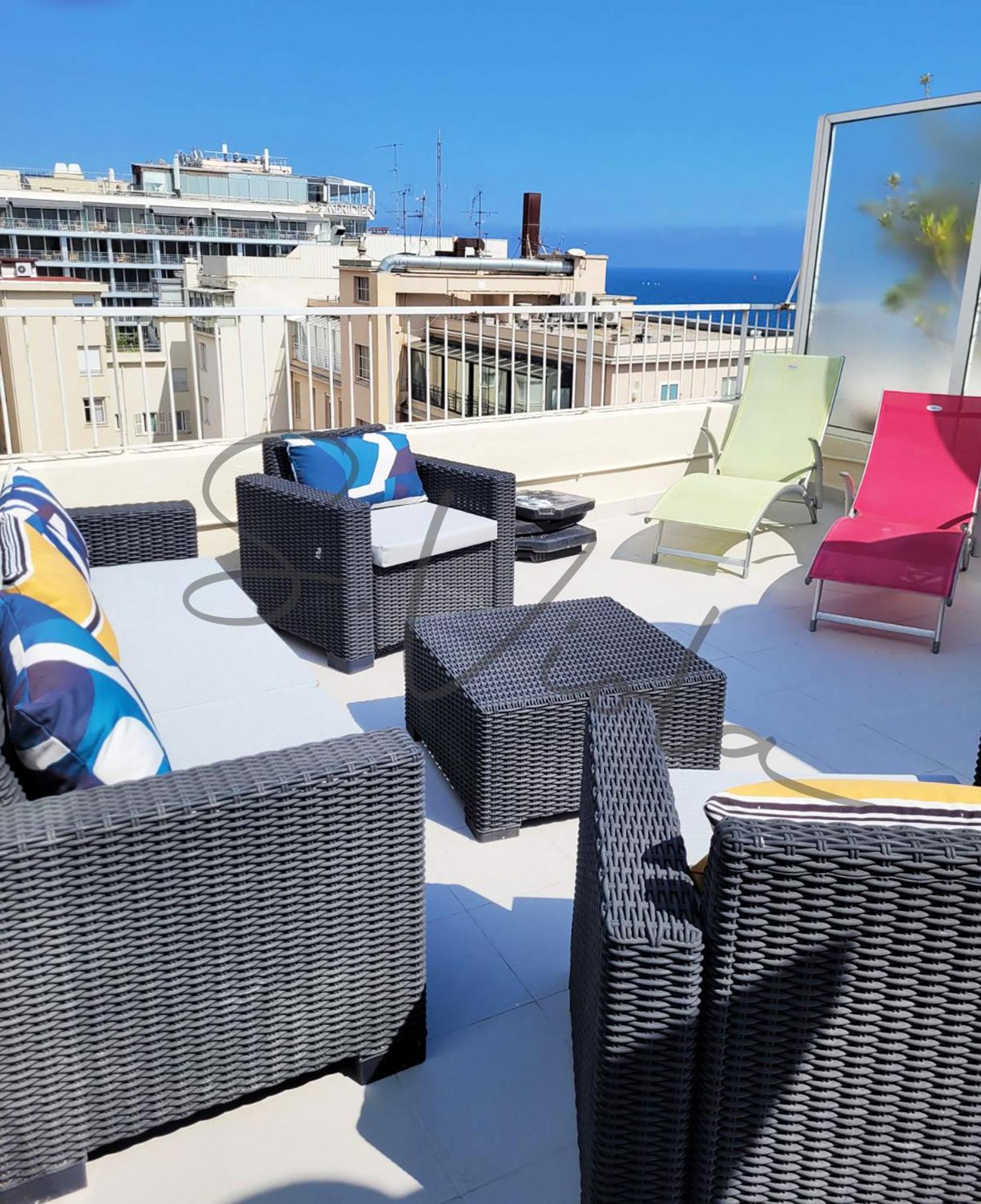 Royal Lux Nice -Last Floor, See View מראה חיצוני תמונה